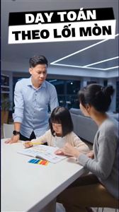 Dạy toán theo lối mòn bằng ngón tay và que tính